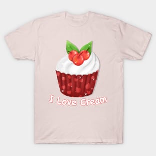 I Love Cream T-Shirt